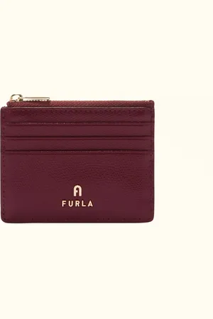 Furla Camelia Tarjetero S Ribes G Piel Texturada Mujer