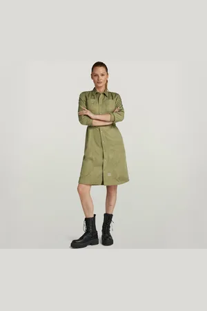 G-Star Vestido Fitted Shirt - - Mujer