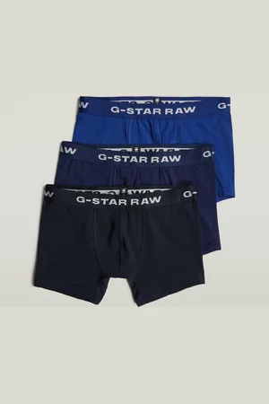 G-Star Paquete De Tres Calzoncillos Boxer Blue Tone - - Hombre