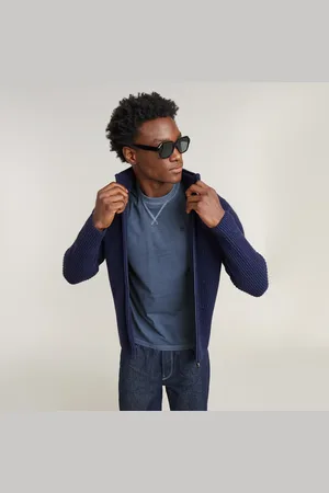 G-Star Chaqueta Double Collar Knitted - - Hombre