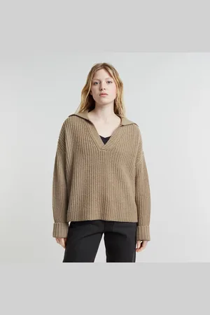G-Star Polo Heavy Knitted Loose - - Mujer