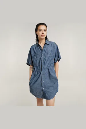 G-Star Vestido Relaxed Drawcord - - Mujer