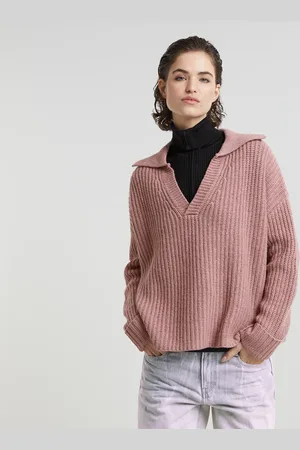 G-Star Polo Heavy Knitted Loose - - Mujer