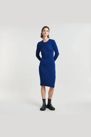 G-Star Vestido Plated Slim Knitted - - Mujer