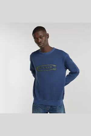 G-Star Sudadera Destroyed G Logo Washed - - Hombre