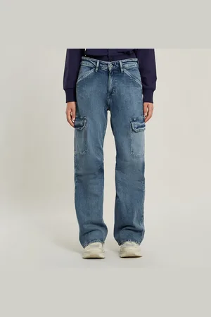 G-Star Pantalones Cargo Eve Low 3D Wide Leg - - Mujer