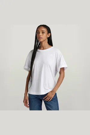 G-Star Top Rolled Up Sleeve Boyfriend - - Mujer