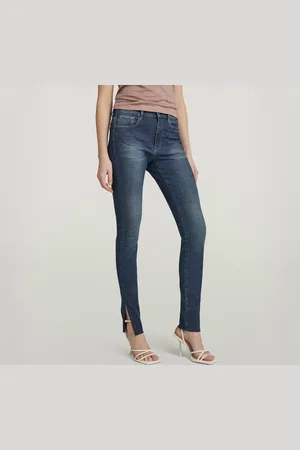 G-Star Jeans 3301 Skinny Slit - - Mujer