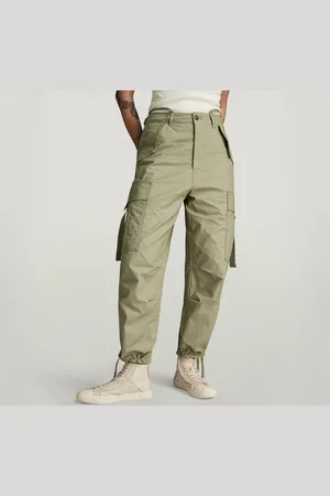 G-Star Pantalones Cargo Cropped Drawcord - - Mujer
