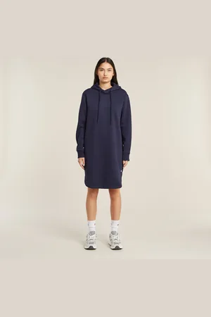 G-Star Vestido Sudadera Logo Hooded - - Mujer