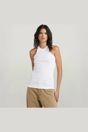 G-Star Camiseta Sin Mangas Italian Army Ultra Slim - - Mujer