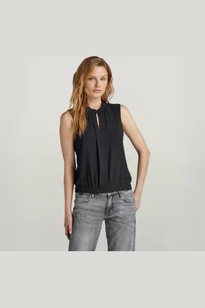 G-Star Top Stand Up Collar - - Mujer