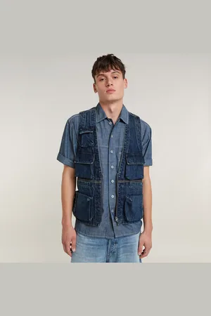 G-Star Chaleco Denim - - Hombre