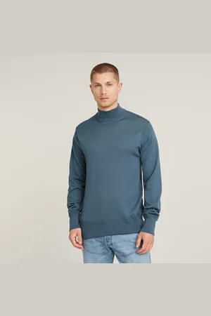 G-Star Suéter de punto Premium Core Mock - - Hombre
