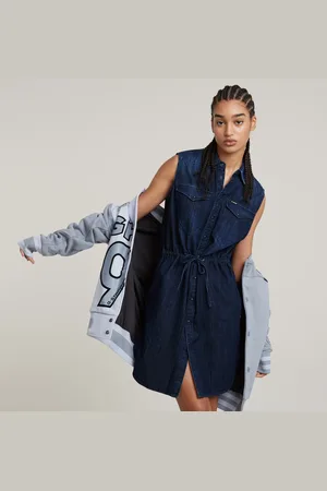 G-Star Vestido Camisero Tacoma - - Mujer