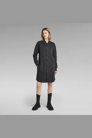 G-Star Vestido Button Up Sweat - - Mujer