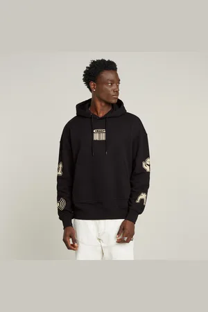 G-Star Sudadera con capucha Multi Logo Loose - - Hombre