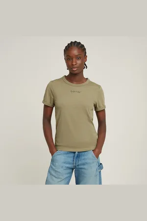 G-Star Camiseta Embro G-Script Logo - - Mujer