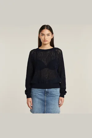 G-Star Jersey Pointelle Lightweight Knitted - - Mujer