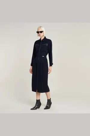 G-Star Vestido Zip Through - - Mujer