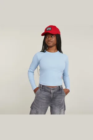 G-Star Top Slim Crop para Niñas - - niña