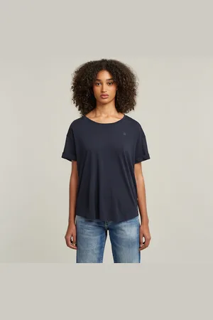 G-Star Top Rolled Up Sleeve Boyfriend - - Mujer