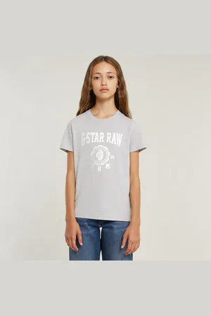 G-Star Camiseta Regular para Niñas - - niña