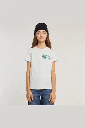 G-Star Top Slim Comic para Niñas - - niña