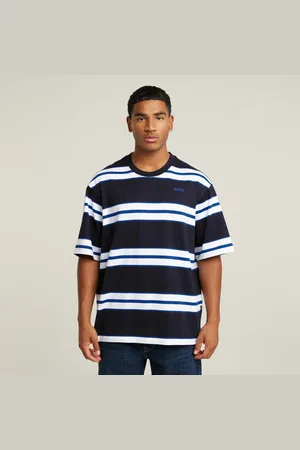 G-Star Camiseta Stripe Boxy - - Hombre