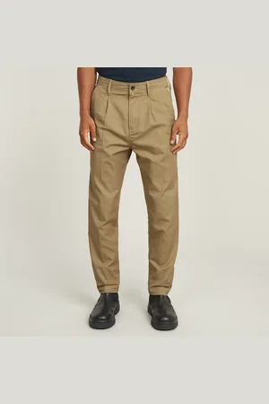 G-Star Pantalones Pleated Chino Relaxed Tapered - - Hombre