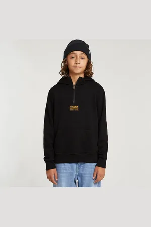 G-Star Suéter con Capucha y Cremallera Unisex Niños - - niño