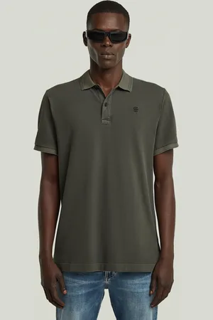G-Star Polo Dunda Overdyed Slim - - Hombre