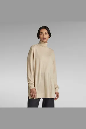 G-Star Jersey Knitted Turtleneck Loose - - Mujer