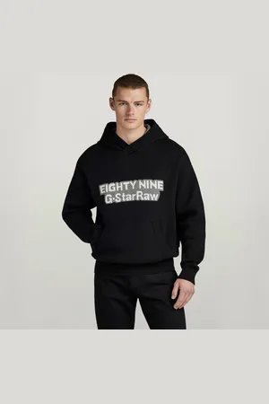 G-Star Jersey Graphic Loose Knitted Hoodie - - Hombre