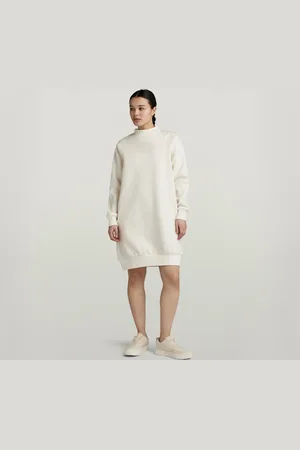 G-Star Vestido sudadera Mock Raglan - - Mujer