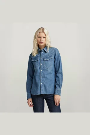 G-Star Camisa Slim Denim - - Mujer