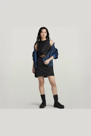 G-Star Camisa MA-1 Cropped Sleeveless - - Mujer