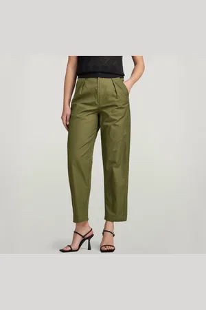 G-Star Chinos Pleated High Waist - - Mujer