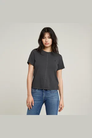 G-Star Top Overdyed Front Seam - - Mujer