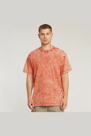 G-Star Camiseta Washed Loose - - Hombre