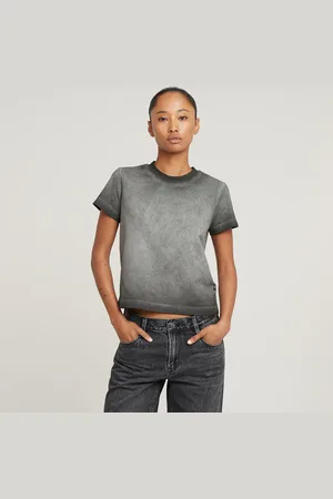 G-Star Top Overdyed Micro Boxy - - Mujer