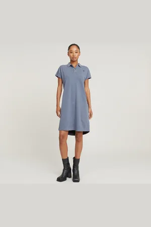 G-Star Vestido Seam Detail Polo - - Mujer