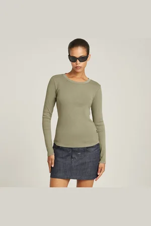 G-Star Top Slim sobreteñido - - Mujer