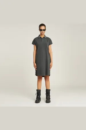G-Star Vestido Seam Detail Polo - - Mujer