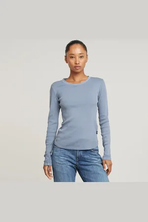 G-Star Top Slim sobreteñido - - Mujer