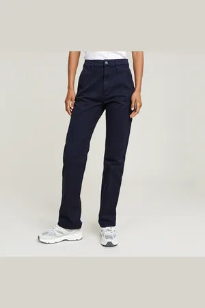 G-Star Pantalones Viktoria High Straight Chino - - Mujer