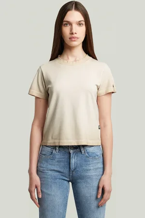 G-Star Top Overdyed Micro Boxy - - Mujer