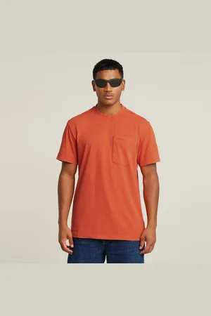 G-Star Camiseta Washed Pocket - - Hombre