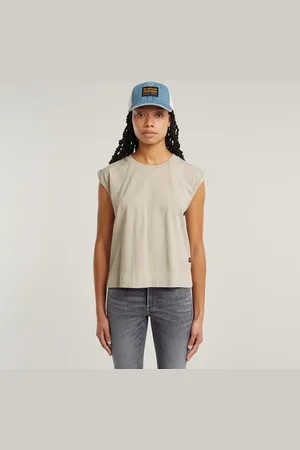 G-Star Top Back Zip Overdyed - - Mujer