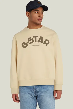 G-Star Sudadera Puff Logo Print Crew - - Hombre